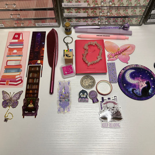 Mystery Kapseln - Überraschung mit buchigem Inhalt | Geschenk für Bücherfreunde | Leseratte Überraschungspaket | Personalisierbar